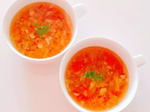 旨い野菜スープ（コンソメ味）